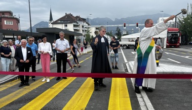 «Wir sind da zum Feiern» - Die neue Kantonsstrasse ist eingeweiht
