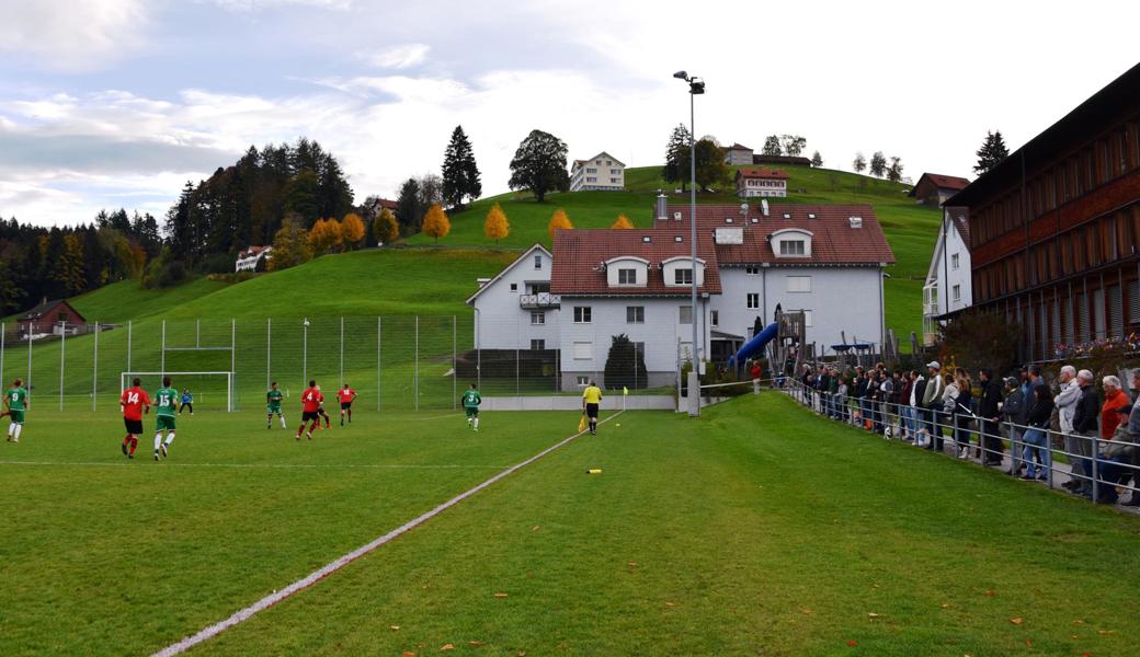 Der Sportplatz Wies in Heiden.