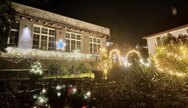 Wie sich ein Garten Jahr für Jahr in weihnachtlichen Lichterzauber hüllt