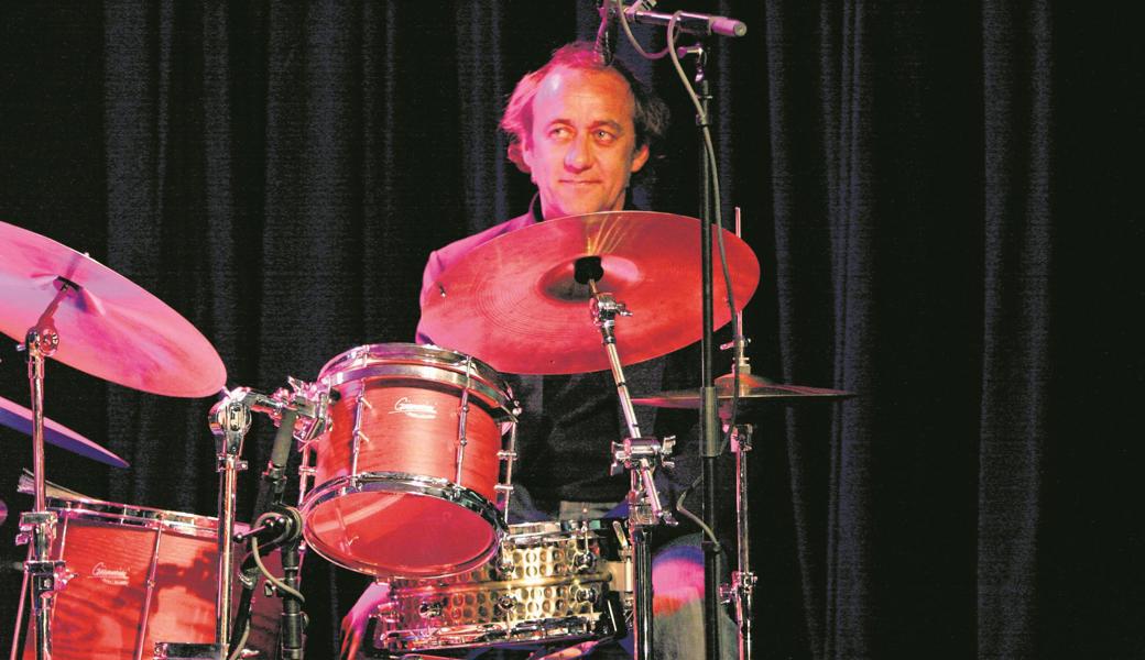 Schlagzeuger Carlo Lorenzi lebt für die Jazzmusik.Bild: pd/Theodor