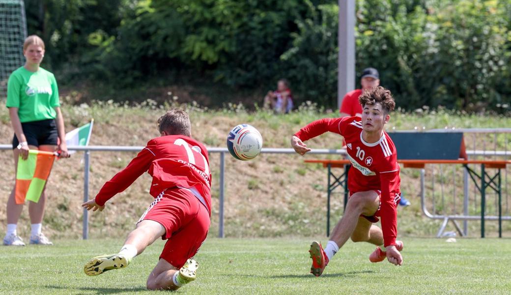 Bei den Schweizern – hier die U18 – lief nicht alles nach Plan.