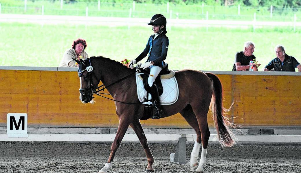 Den Sieg in der Prüfung Nr. 2 sicherte Leony Seitz aus Diepoldsau mit Calvados VIII. 