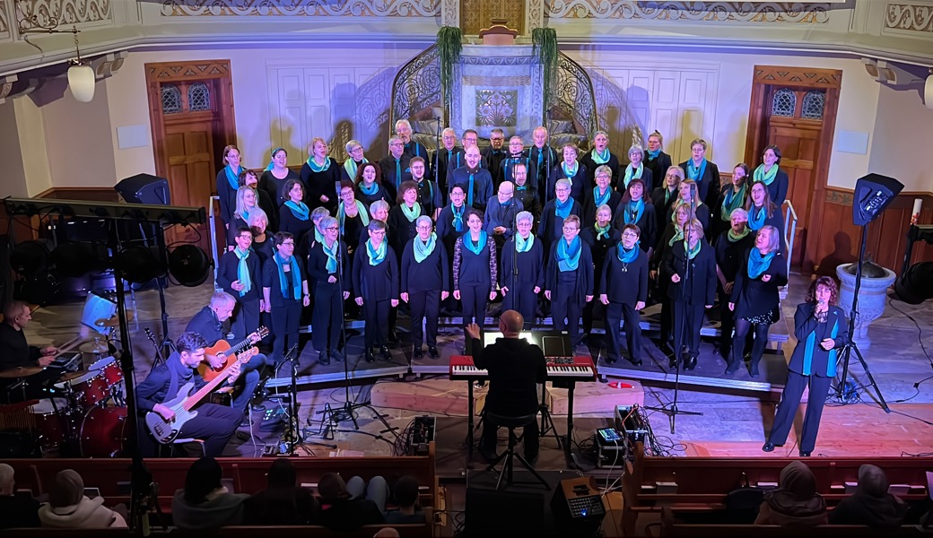 Mitreissende «Stand Up»-Konzerte mit dem Gospelchor Singing4You