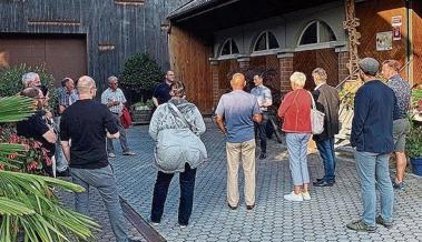 Diskussionen und Wein am FDP-Höck 