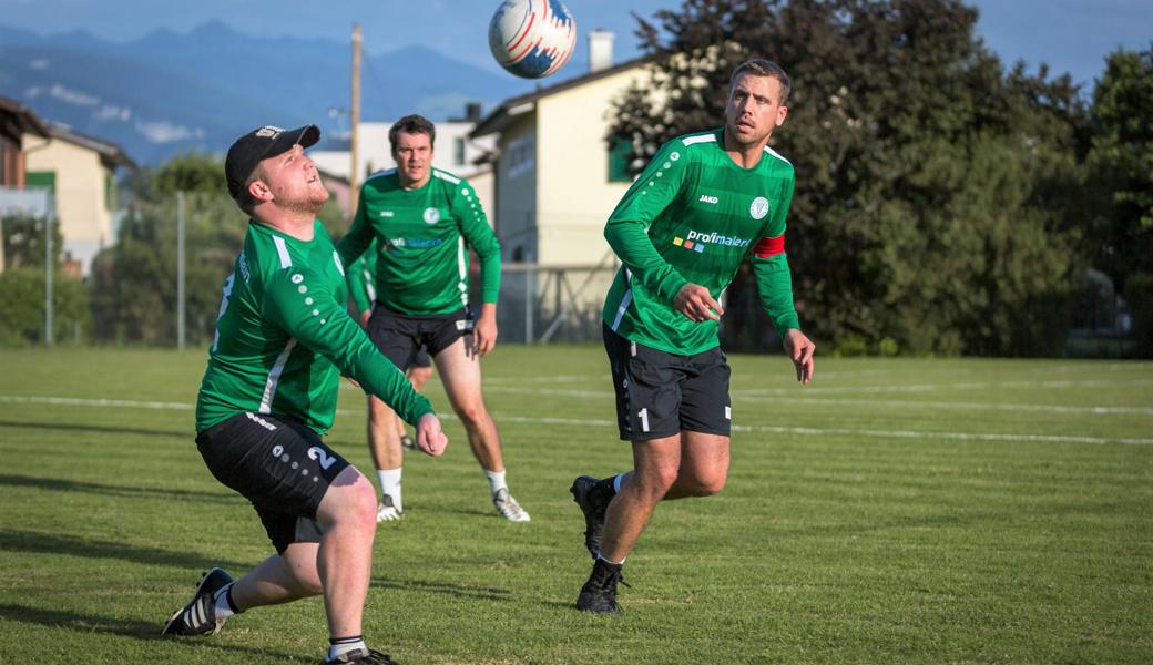 Das Rebsteiner Offensivtrio (von links): Zuspieler Fabian Oesch sowie die Angreifer Stefan Herrsche und Lukas Wirth.