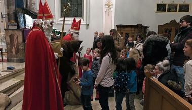 Kinderfiir mit Samichlaus und Schmutzli