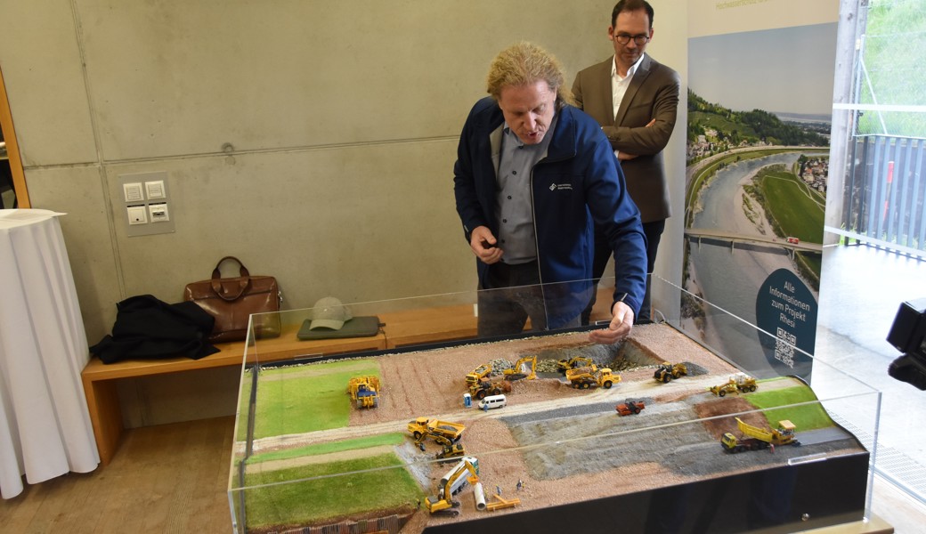 Gestern beschlossen, heute geplant, morgen gebaut: Generationenprojekt Rhesi begleitet mehrere Generationen