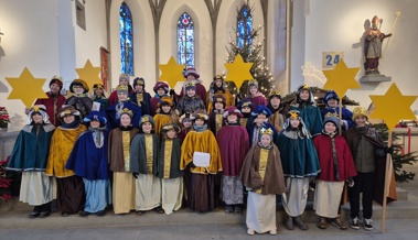 Sternsingerkinder brachten Segen und Hoffnung zu den Menschen