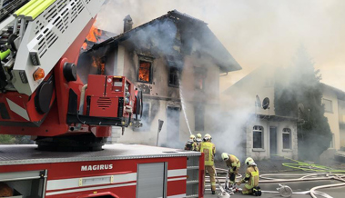 Ehemaliges Wirtshaus abgebrannt: Polizei vermutet Brandstiftung