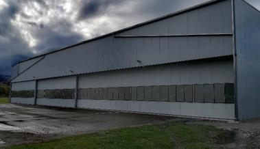 Hangar wird umgenutzt