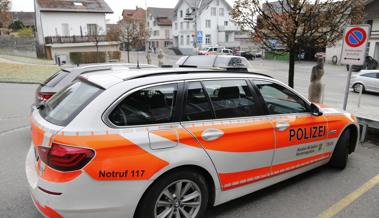 Grosseinsatz der Polizei in Balgach