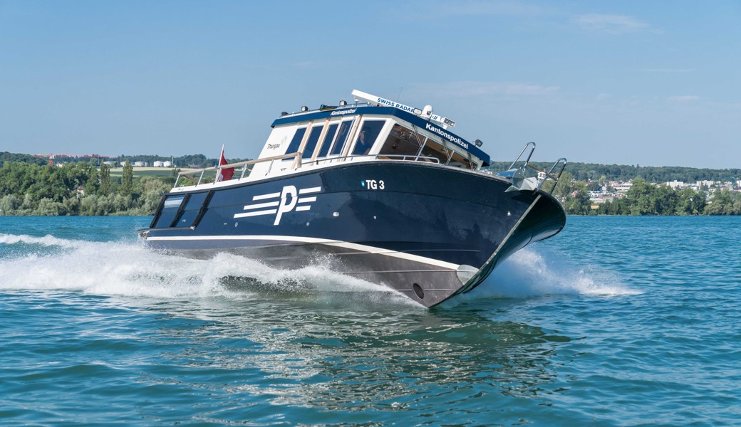 Die Seepolizei auf dem Bodensee ist jetzt besonders häufig gefordert