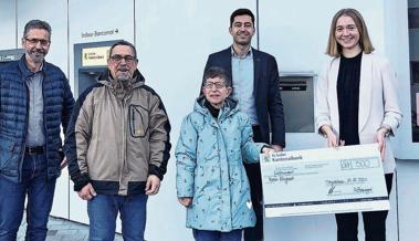 Kantonalbank unterstützt Verein Rhyboot