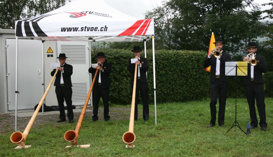 Stimmungsvolle Klänge zur Eröffnung der Feier.