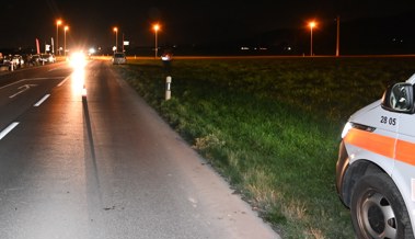 Fussgänger im Feierabendverkehr von Auto angefahren