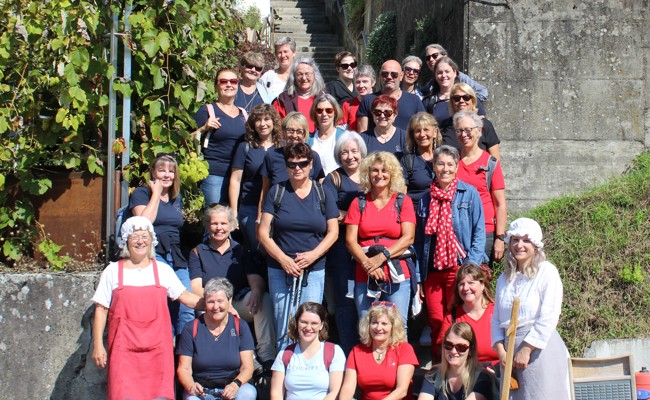 Vergnüglicher Ausflug der River Island Country Dancers