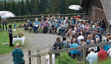 Kirchgemeinde feierte Auffahrt auf der Feusenalp