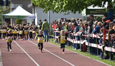 Schnelllauf, Weitsprung und Ballwurf am 52. Kids Cup in Kriessern