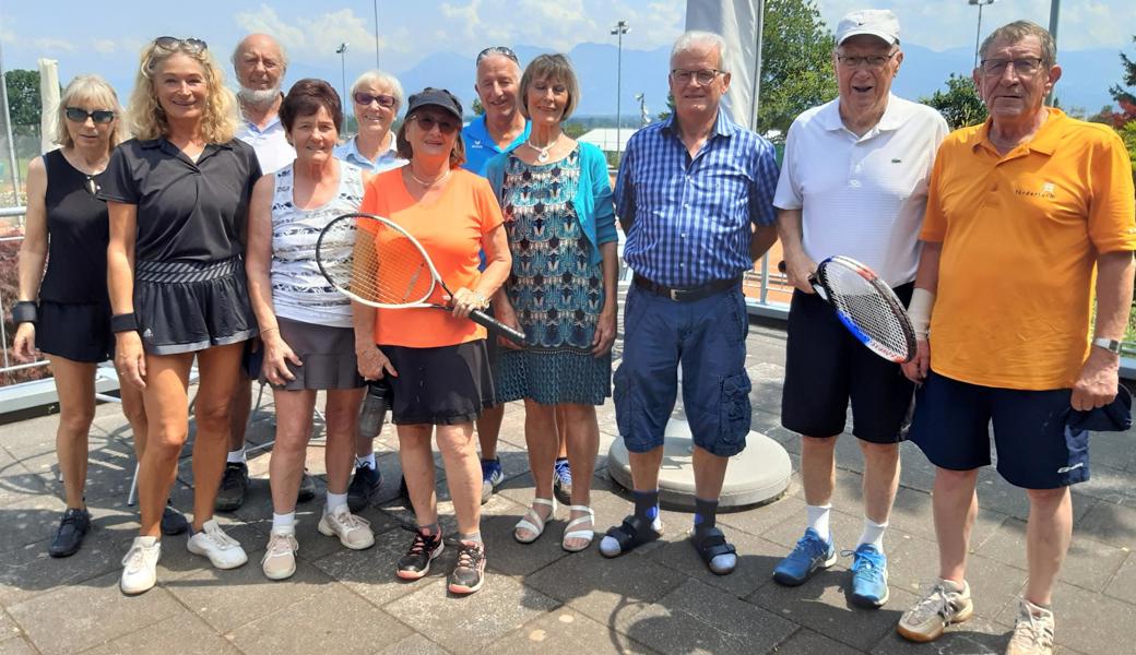 Der Tennisnachmittag in Altstätten steht allen offen.