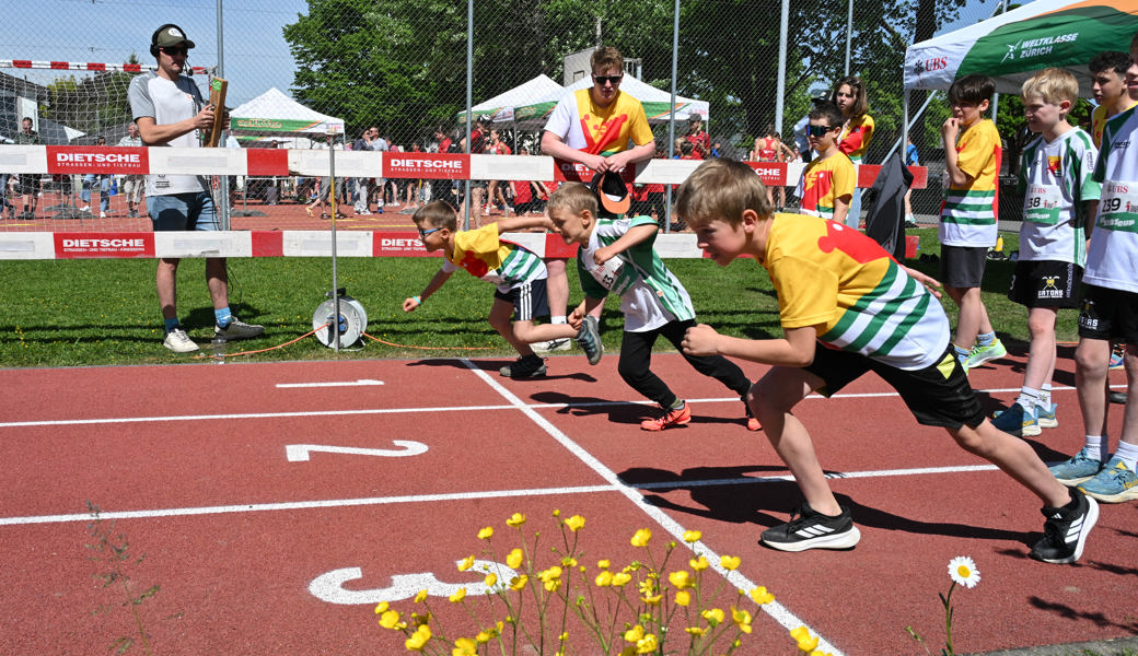 Über 600 Kinder und Jugendliche kämpften am UBS-Kids-Cup in Kriessern um Sekunden und Zentimeter