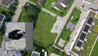 Rätseln Sie mit: Entdecken Sie, wo dieses Detail auf der Drohnenaufnahme hingehört