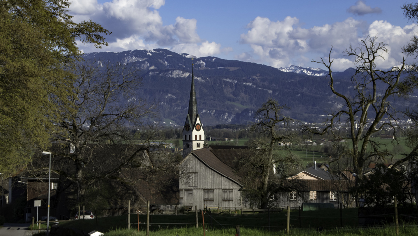 Unterwegs von Marbach über den Kapf nach Lüchingen.