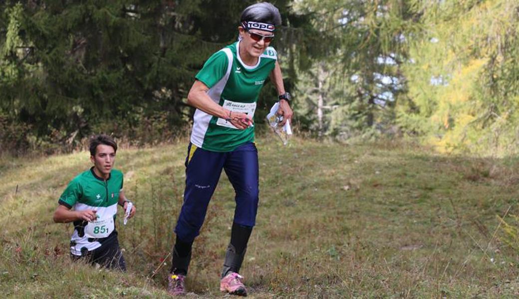 Monika Ammann gehört am ARGE ALP-OL einmal mehr zu den Besten. 