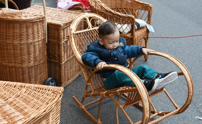 Lockere Stimmung am Maimarkt