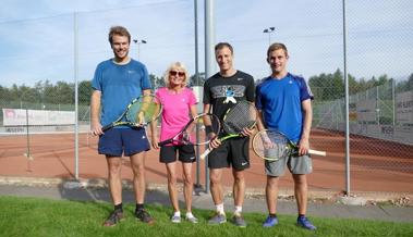 Spannendes Blitzturnier beendet die Tennissaison 2019