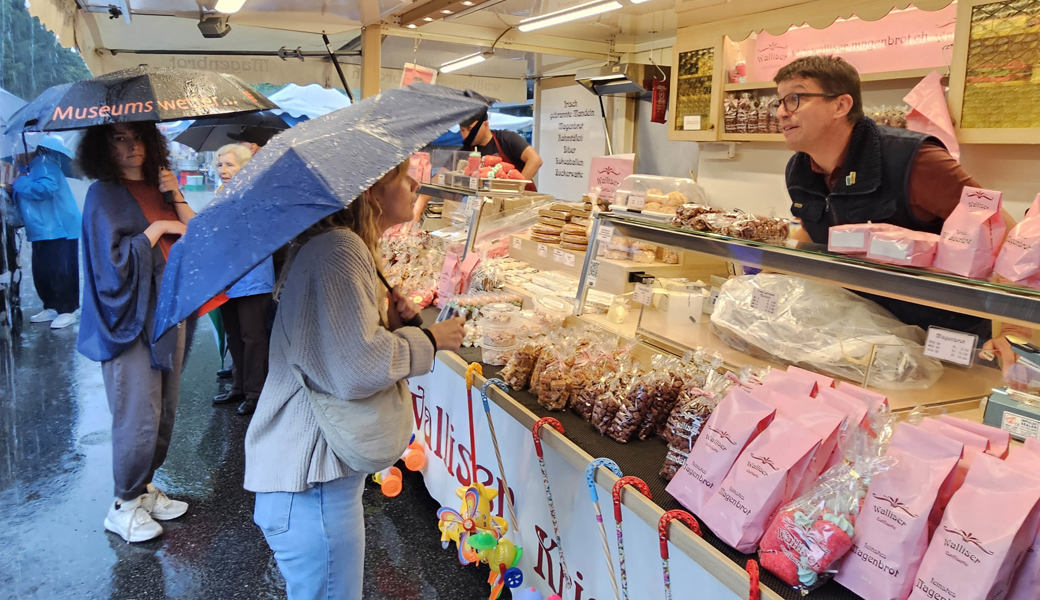 Widnauer Sommerferien-Kilbi mit Aprilwetter