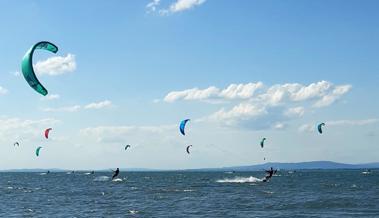 Die Bise lockte an den Bodensee