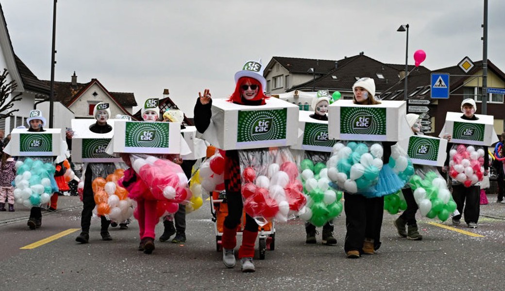 Umzug in Oberriet: 33 kreative Gruppen machten Tausenden am Strassenrand Freude
