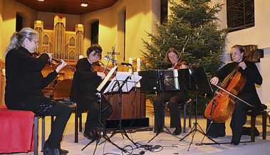 Manesse-Quartett fasziniert beim Dreikönigskonzert am Geburtstag von Ferdinand Gehr