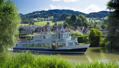 Tiefer Wasserspiegel im Alten Rhein: Der Kurs Rorschach-Rheineck fällt aus