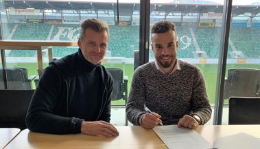 Oberrieter Nicolas Lüchinger verlängert beim FC St.Gallen