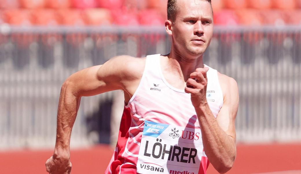 Daniel Löhrer will Teil der 4 x 100-Meter-Staffel an der EM in München sein.