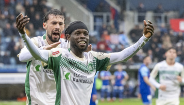 Baldé-Doppelpack rettet St.Gallen einen Punkt in Luzern