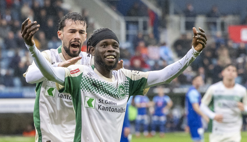 Baldé-Doppelpack rettet St. Gallen einen Punkt in Luzern