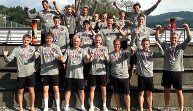 Drei Teams, dreimal eine Medaille für die Widnauer Faustballer