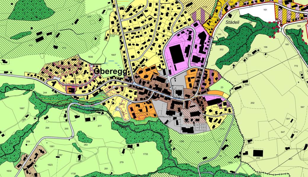 Obereggs Nutzungsplanung wird überarbeitet.  Die letzte liegt über zehn Jahre zurück.