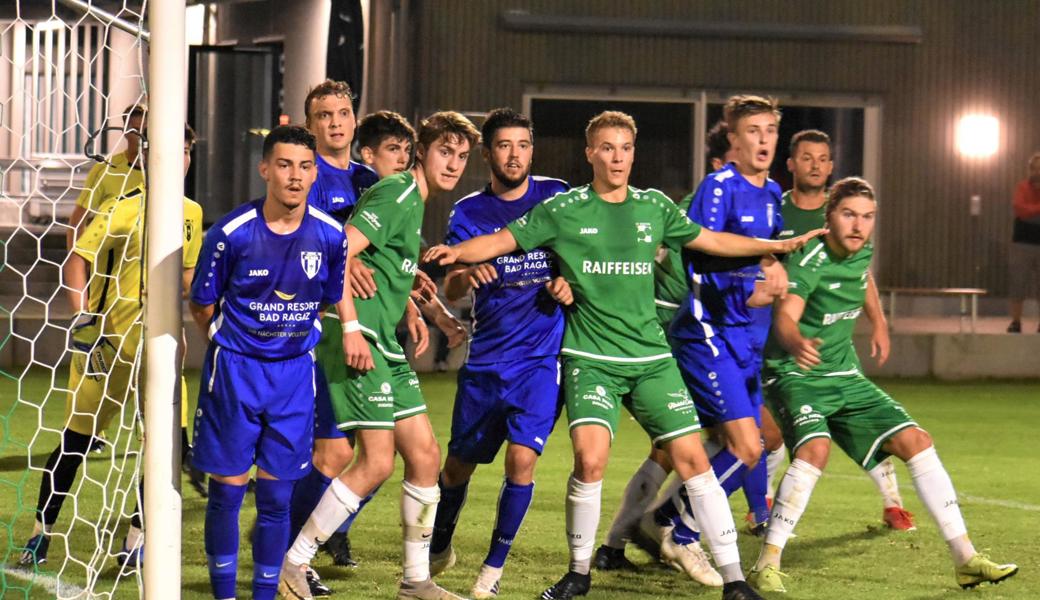 Beim Cupfight Rebstein gegen Bad Ragaz musste jeder um seine Position kämpfen.