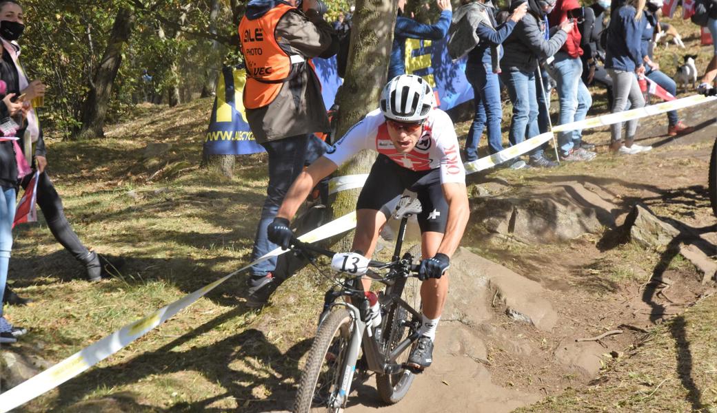 Lokalmatador Filippo Colombo; er wohnt 4 Kilometer von der Rennstrecke entfernt.