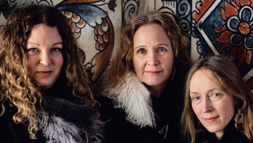 Die Sängerinnen des Trios Irmelin zählen zu den besten Schwedens.
