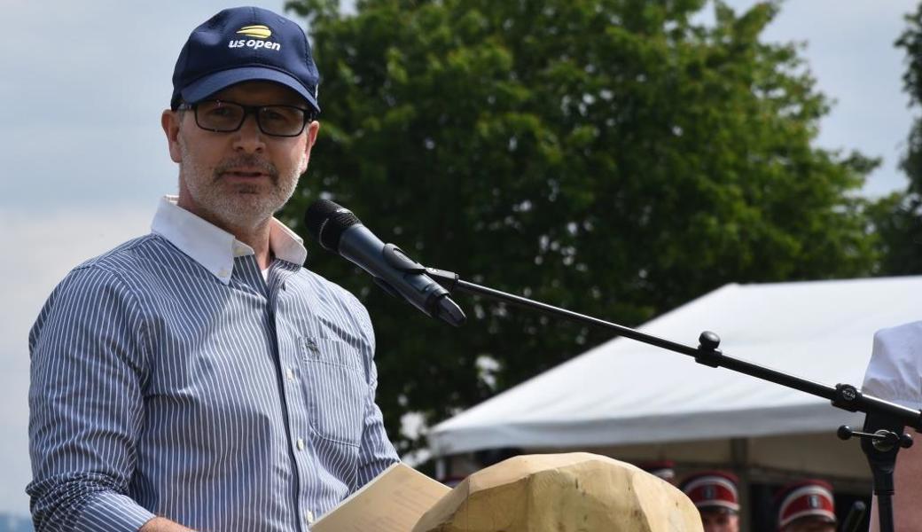 Der St.Galler Regierungspräsident Stefan Kölliker hielt eine Festrede.