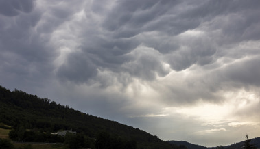 Heftiges Gewitter zog über die Ostschweiz - Rheintal am Rande betroffen