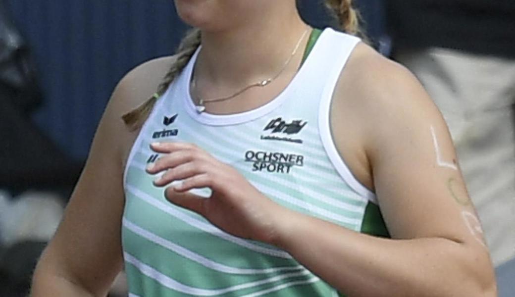 Michelle Nyffenegger: Bronze im U23-Kugelstossen.
