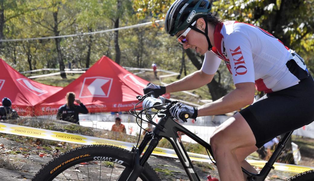 Linda Indergand hatte im Eliminator vom Freitag Silber gewonnen.