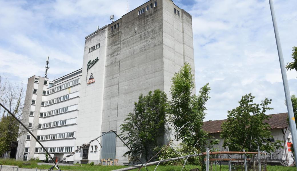 Die Betonsilos und die Produktionsräume der Rheinecker Mühle sind laut dem Geschäftsführer der Johann Sutter AG in einwandfreiem Zustand.