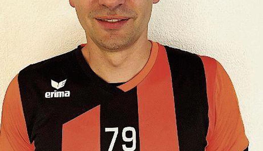 Andreas Fisch im Trikot des UHC Flyers Widnau.