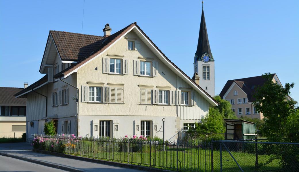 Dieses Haus ist jetzt im Besitz der Gemeinde Diepoldsau.